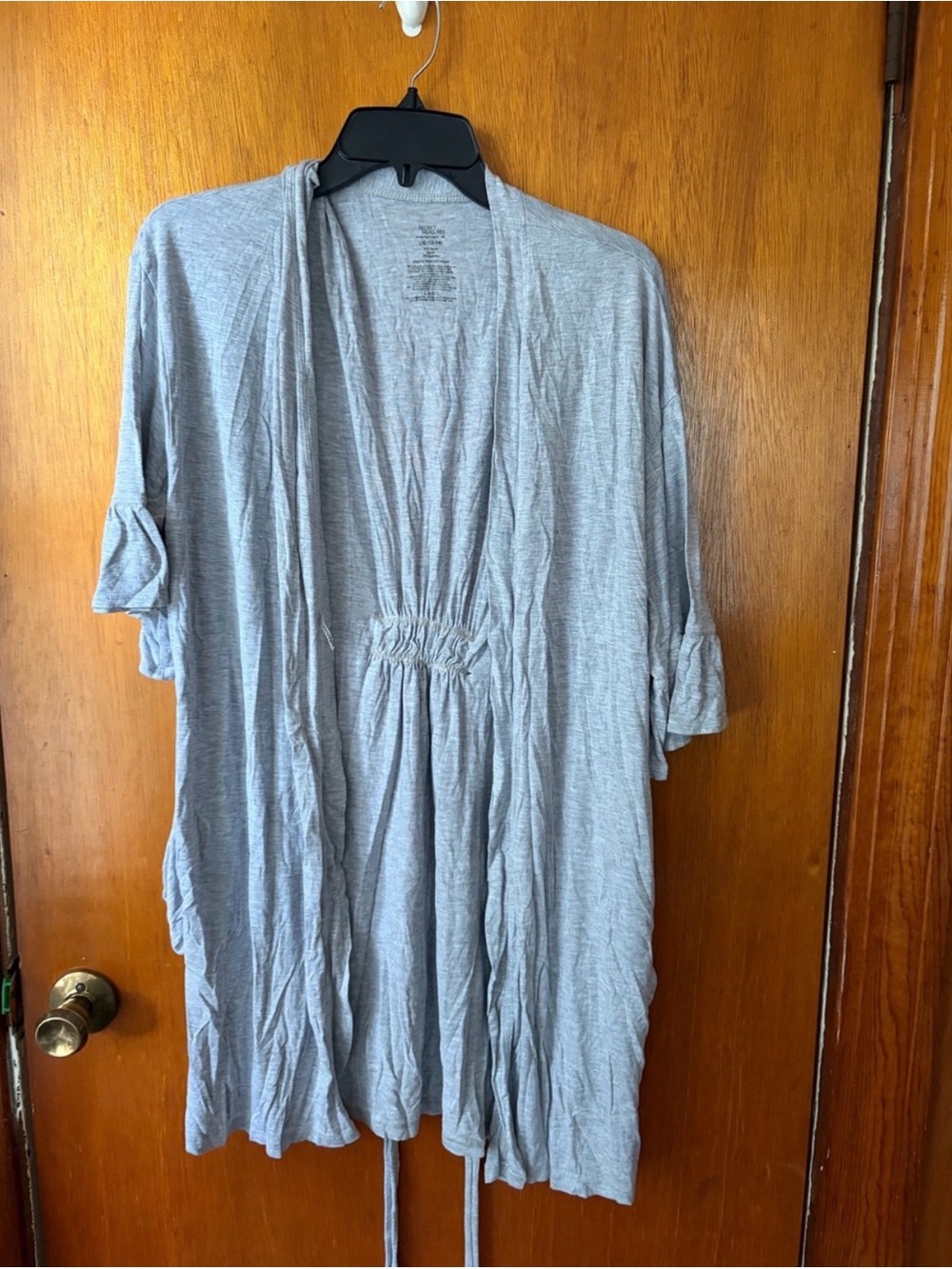 Light Gray Women’s Short Robe